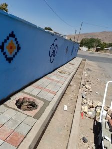 رنگ آمیزی معابر وجداول