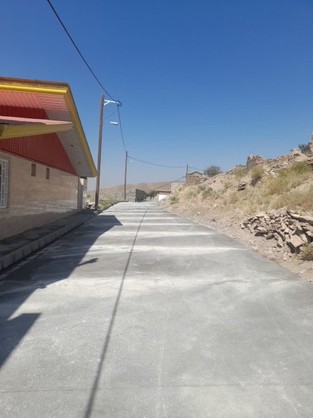 بتن ریزی کوچه های بافت فرسوده