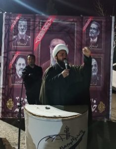 همایش باشکوه مردم شهر زیاران در سوگ رهبر شهید امام خامنه‌ای ‌