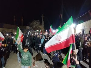 همایش باشکوه مردم شهر زیاران در سوگ رهبر شهید امام خامنه‌ای ‌