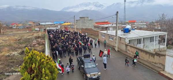 حضور با شکوه مردم انقلابی و همیشه در صحنه شهرزیاران در راهپیمایی روز جهانی قدس