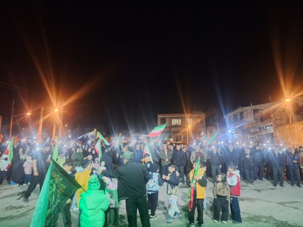 حضور حماسی و پرشور شهروندان زیاران