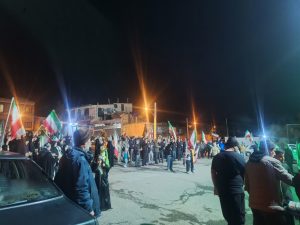 حضور حماسی و پرشور شهروندان زیاران